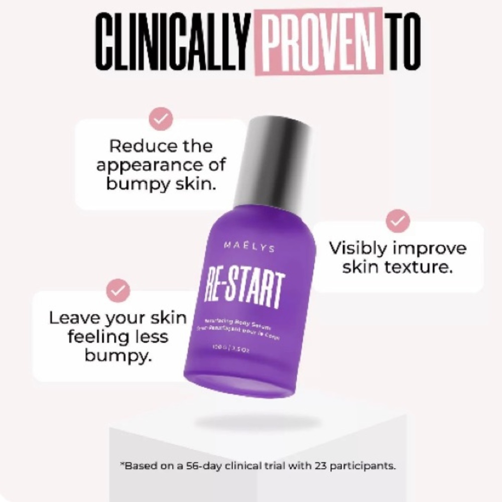 The MAËLYS RE-START Resurfacing Body Serum - Picture 6 of 6